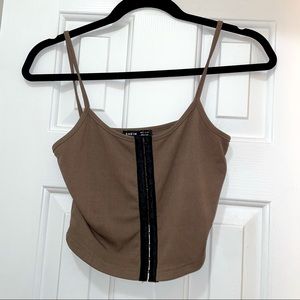 Brown Tank Top